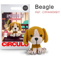 KIT AMIGURUMI CHIEN BEAGLE