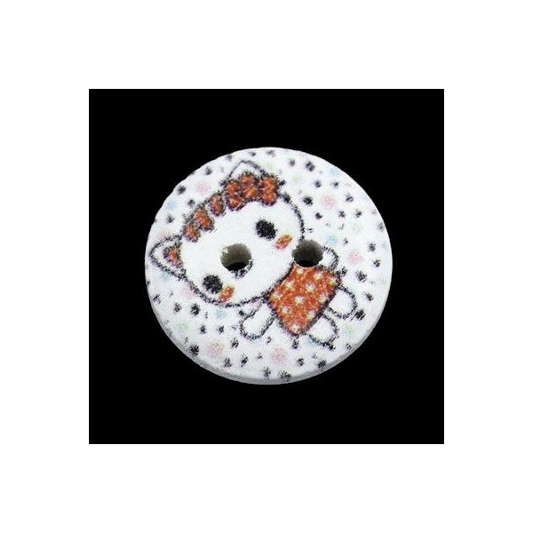 Bouton fantaisie 15mm