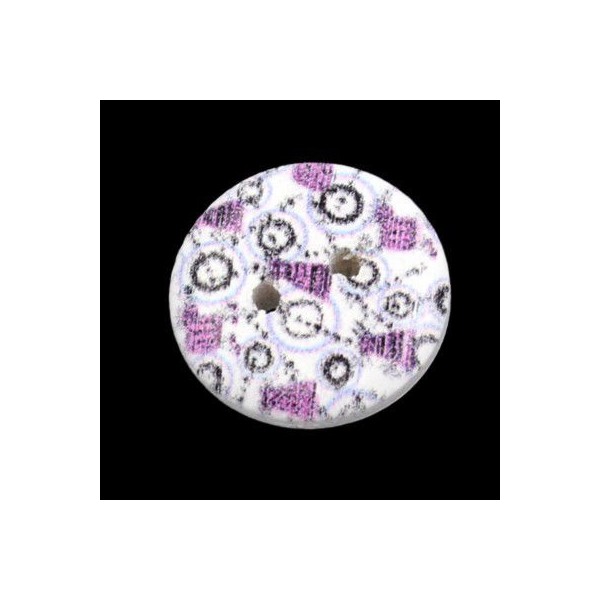 Bouton fantaisie 15mm