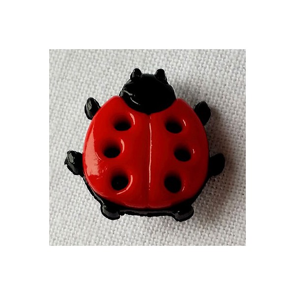 Bouton Coccinelle